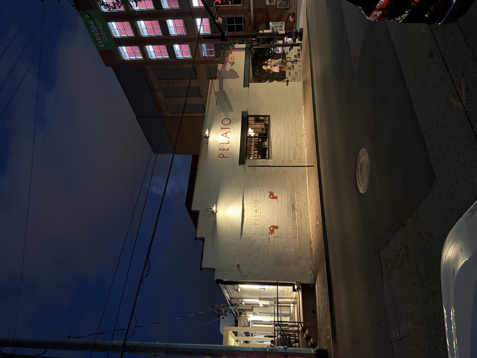 Pelato storefront sign, Germantown, Nashville