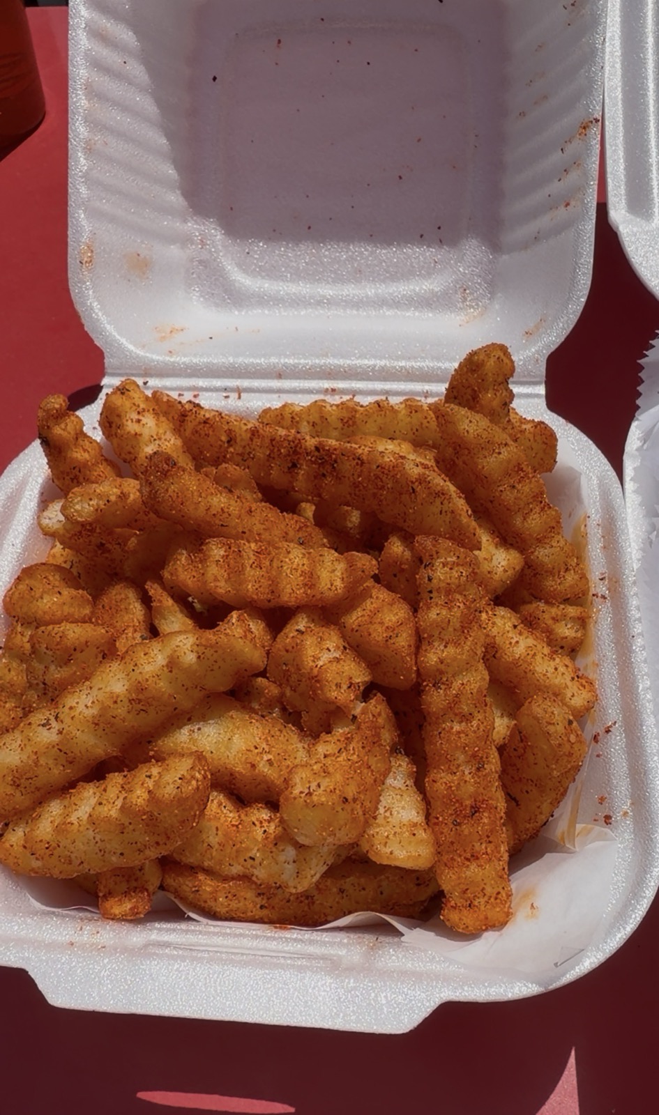 Seasoned fries, Red's Hot Chicken