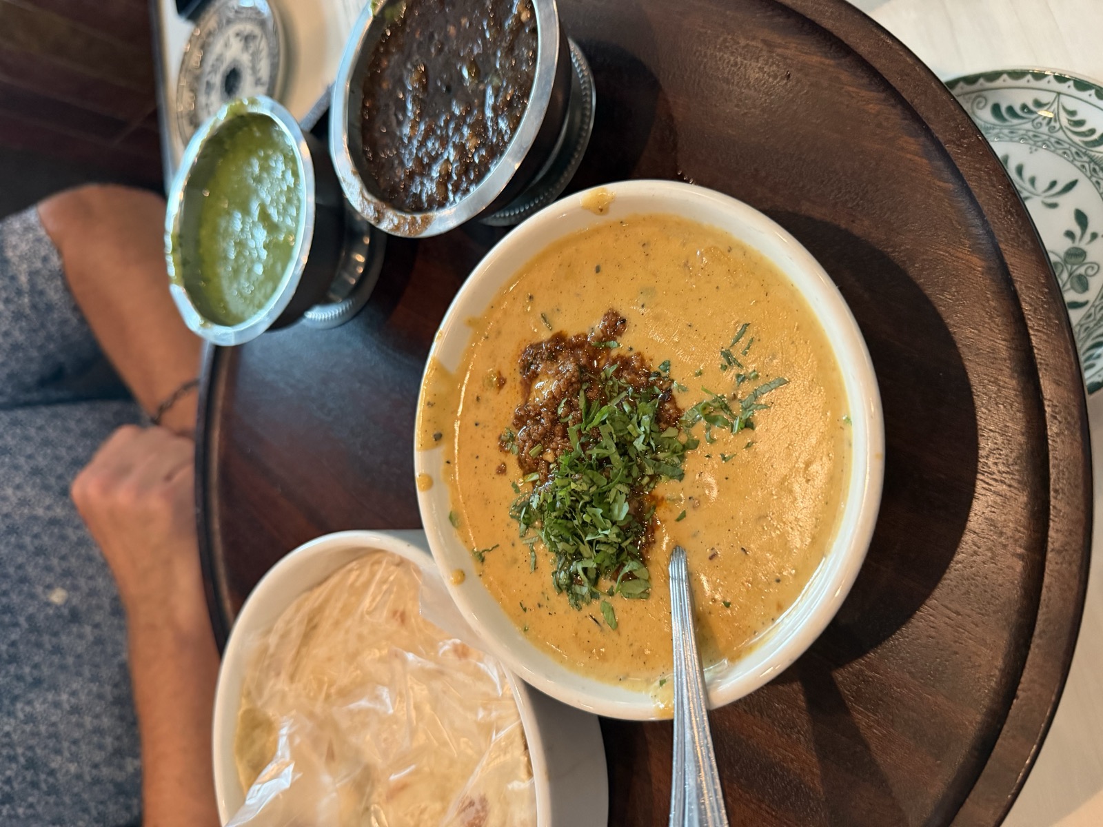 Sam's order: queso with picadillo, Superica