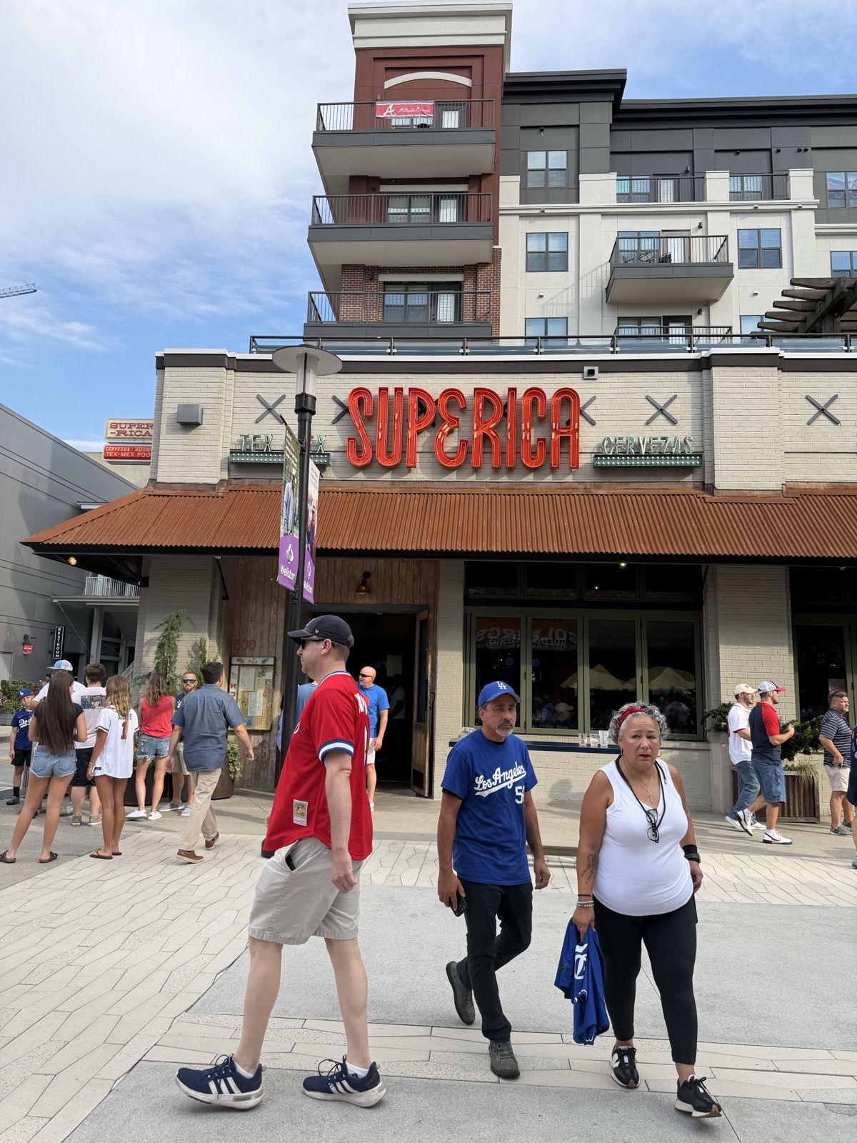 Superica storefront sign at The Battery Atlanta